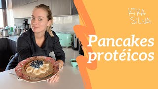 ¡Pancakes protéicos bajos en grasa, ricos y fáciles! | Recetas | Kika Silva