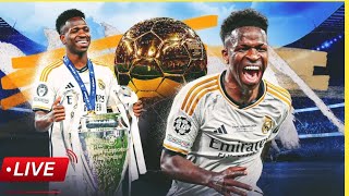 🚨BREAKING NEWS ✅: Vinicius Jr has been voted first for the Ballon d'Or AWARD