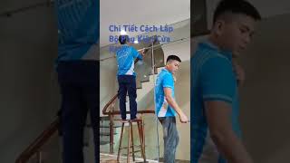 Chi Tiết Cách Lắp Bộ Phụ Kiện Cửa Kính | 0961636562 #cuakinh #quangnamphatvietnam #shorts