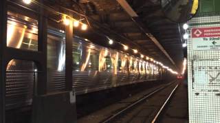 Westbound Market-Frankford Line Train Passing 19th St