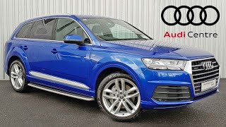 USED 2017 AUDI Q7 3.0 TDI 218HP QUATTRO TIP-TRONIC S-LINE 4DR | AUDI CENTRE