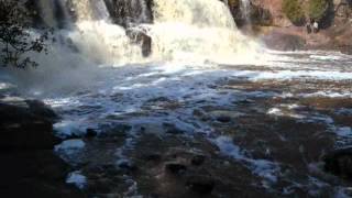 Main cascade of Gooseberry Falls