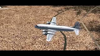 United Airlines Flight 608 - Crash Animation