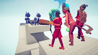 3x EVERY GOD vs 100x SKELETON ARMY - Totally Accurate Battle Simulator TABS