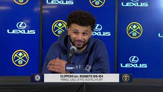 Jamal Murray Post-Game Interview: Nuggets Fall Short 109-104 to Clippers