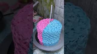 Free Cake Tutorial #genderreveal  #carsmcqueen  #moneypullingcake