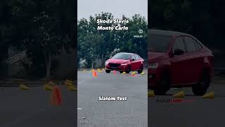 Skoda Slavia Slalom Test