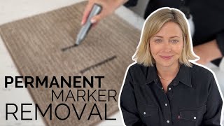 3 Ways to Remove Permanent Marker from your Carpet