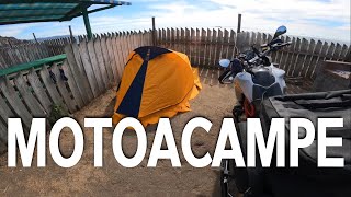 Acampando en el Pacífico | de Argentina a Chile en Moto (Cap 2)