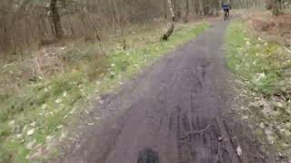 Mountain biking at Sherwood Pines