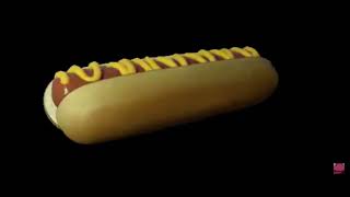 Hotdog spinning for exactly 2 minutes