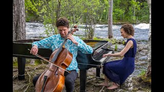 Filming a music video at Ruunaa Rapids in Lieksa in June 2020