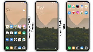 3 New HyperOS-MIUI Themes for Xiaomi,Redmi,Poco✨