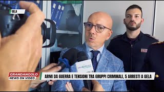 Armi da guerra e tensioni tra gruppi criminali, 5 arresti a Gela: intervista al procuratore Vella