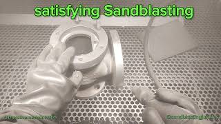 satisfying Sandblasting. safety valve body. long version, normal speed