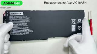 Replacement battery for Acer AC16A8N 15.2V 69Wh 4 cells