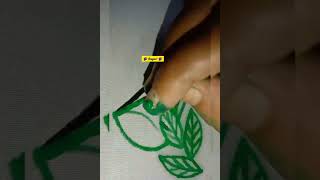 fabric painting #shorts #fabricpainting #painting on cloth