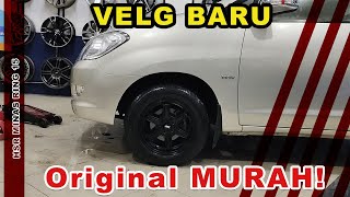 Velg Baru Buat Innova Lama, Gaya Ga Kalah Sama Reborn !!! Velg Murah Original HSR