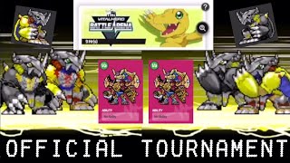 Digimon Vital Hero Arena Competitive Tournament! Double Wargreymon Team!