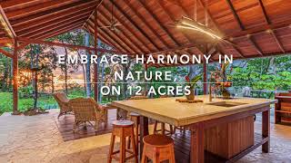 Embrace Harmony on 12 acres, Open Air Home in The Mountains, Uvita, Costa Rica, Lux Glampling Living