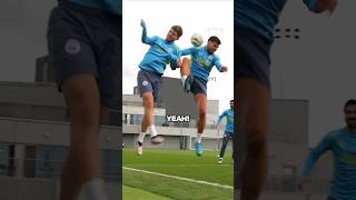 ERLING HAALAND YELLS at MAN CITY team-mate 🤣 #shorts #football #soccer