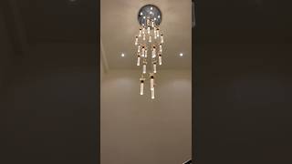 chandelier light design  #duplexhouses @pureengineers