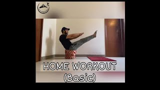 HOME WORKOUT LEVEL 1( BASIC EXERCISES)