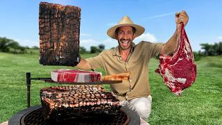 Cooking the Perfect Marble Beef Steak on Hot Logs! This Marbled Beef Recipe Will Drive You Crazy