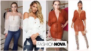 Fashion Nova Try On Haul Spring 2021. Dresses, Jeans, Tops & Jumpsuit. Tall Girl