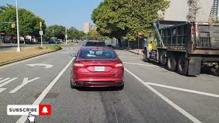 driving in the bronx city