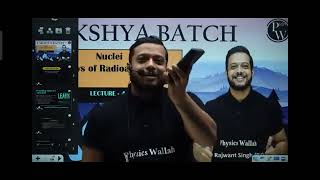 Rajwant sir singing motivational song ll Lakshya batch ll pw fanclub