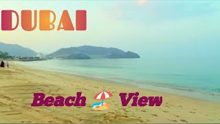 Beach view#youtube#youtube videos#videos #beach #Amir Shah VLOGS #Dubai beach#video