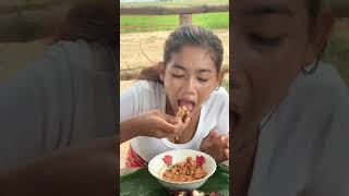 Pork fried Cooking with Country Style by Tiny Asian Chief