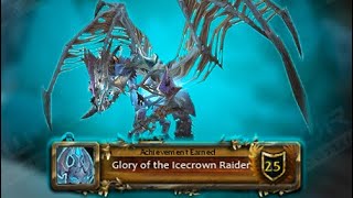 Glory of icecrown Raider 10 Lich king - been waiting a long time for you - Warmane wow