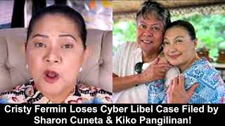 Cristy Fermin Loses Cyber Libel Case Filed by Sharon Cuneta & Kiko Pangilinan! Jail Time Looms?