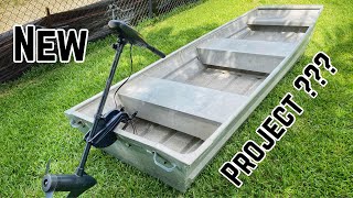 NEW Project ??? | 10 FT JON BOAT Walkthrough | Craigslist Find