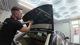 BMW windows tinting (5% + factory tinting = nice result)