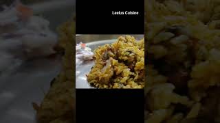 Thalapakatti Style Mutton Biryani and Andhra Style Green Chilli Chicken