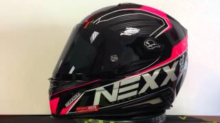 Nexx XR2 Torpedo - Pink Motorcycle Helmet - ForMotorbikes