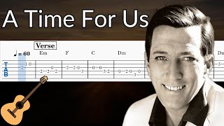 A Time For Us - Guitar Solo Tab Easy