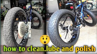 FULL GUIDE ON WASHING A BICYCLE / HOW TO CLEAN.LUBE AND POLISH #cyclewash #cycleservice #cleaning