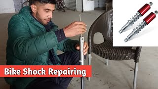 Bike Shock repairing and Oil Limit