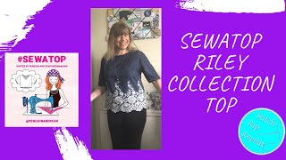 Sewatop Vlog Hop - Riley Collection Top