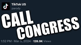 TikTok Tells Users To Call Congress as TikTok Bill Passes!