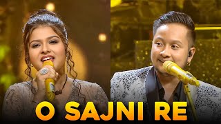 O Sajni Re : Arunita x Pawandeep Performance Reaction Superstar Singer 3