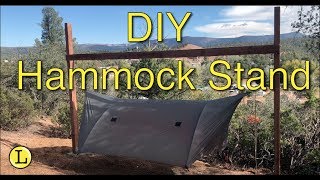 DIY Hammock Stand for under $100 - Super Easy!!!