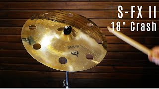 Symrna Cymbals - S-FX II 18" Crash