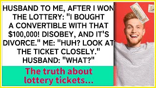 Lottery Win Revenge   Husband’s $100,000 Convertible Demand Backfires Hilariously!