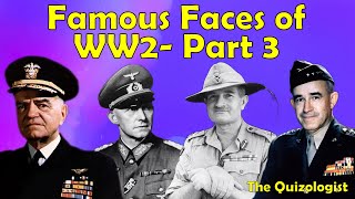 Famous faces of World War 2 quiz - part 3