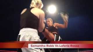 Kickboxing Girls - Samantha Robb Vs Lucienne Rosso in Malta - VIDEO